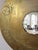 Wood Golden Mandala With Mirror Eye For Sale - Image 7 of 9