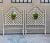 Mid 20th Century Hand Painted Vintage Iron Twin Headboards - a Pair For Sale - Image 12 of 12