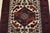 1980s Baloch Rug 3’8” X 6’9” Ivory Wool Vintage Tribal Hand-Knotted Oriental Carpet For Sale - Image 5 of 15