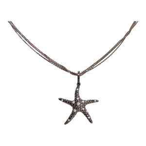 Black Gold 18k Pendant With 14k Chain - 0.65 Ct Natural Black Diamond, 5.3 Grams