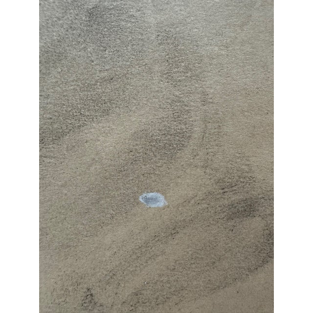 Mid 20th Century André Vertès Attributed Original Drawing Female Portrait Mixed Media on Paper For Sale In Atlanta - Image 6 of 14