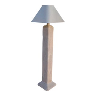 1980s Postmodern Plaster Floor Lamp by Dynasty Gallery For Sale