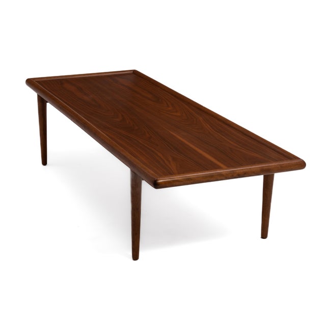 Mid-Century Modern T.H. Robsjohn-Gibbings Widdicomb Coffee Table Mid Century Modern Unmarked 1950s For Sale - Image 3 of 18