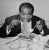 "Dinner Jazz" Louis Armstrong Portrait Getty Images Slim Aarons C-Print For Sale