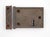Antique rim lock set made of cast iron with a black finish. A compatible key is included to use on all three locks. The...