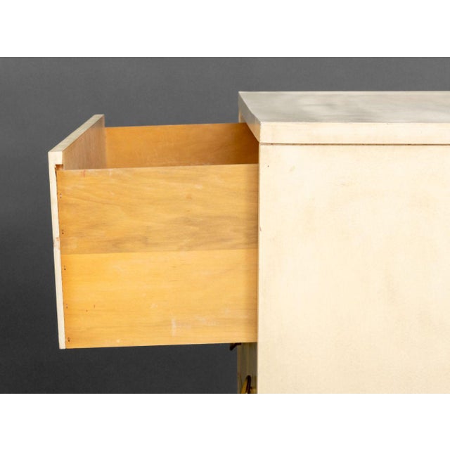 White Dorothy Draper Style White Chests of Drawers, 2 For Sale - Image 8 of 9
