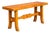 Biedermeier Style Bench in Beech Wood, Early 20th Century For Sale