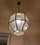 Antique Vienna Secession Pendant Lantern with Beveled Glass attributed to Adolf Loos, Vienna, 1900s For Sale - Image 3 of 9