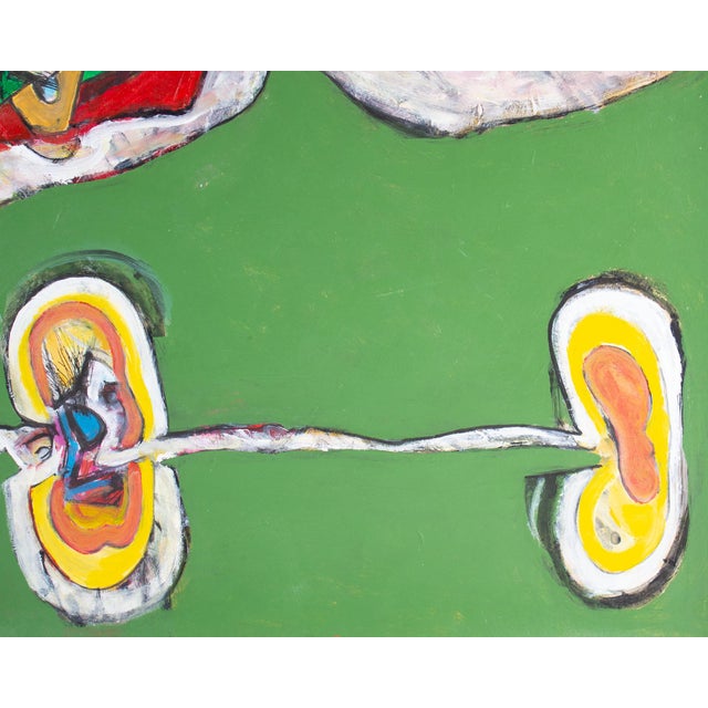 Early 21st Century Abstract Acrylic Painting by James L. Bruch For Sale - Image 5 of 7