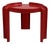 Red Side Table by Giotto Stoppino for Kartell, 1970s For Sale