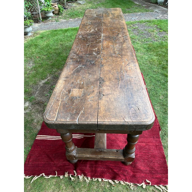 18th Century French Harvest Table For Sale - Image 10 of 12