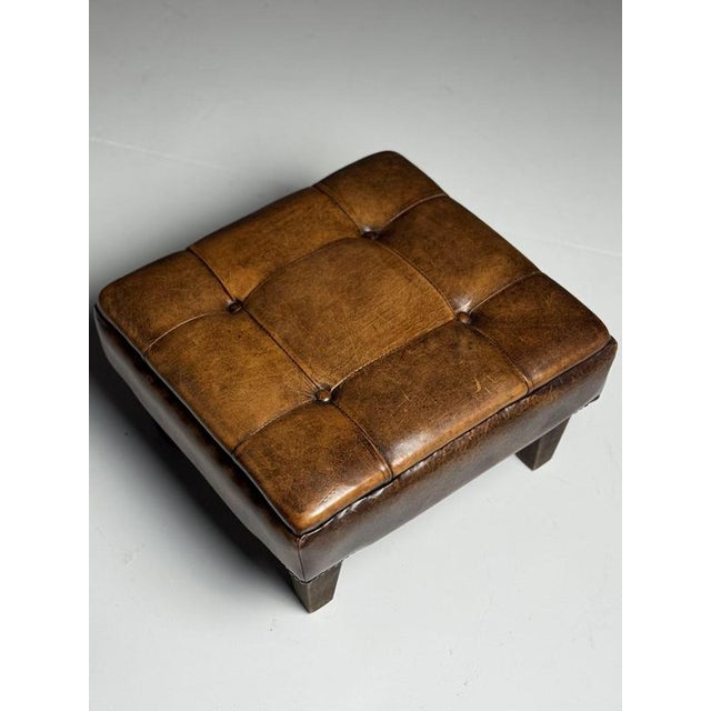 Sheepskin Pouf Footstool For Sale - Image 3 of 16