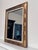 Vintage Mid Century Hollywood Regency Gold and White Wall Mirror. For Sale - Image 4 of 12