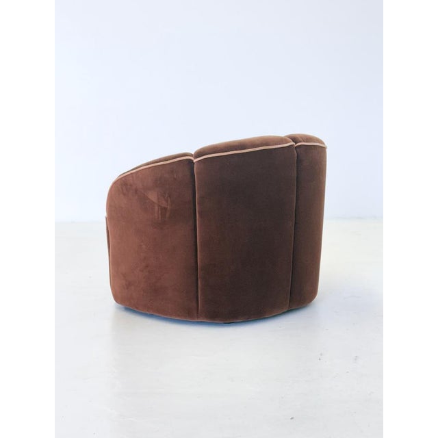 Brown Piccolino Lounge Chair by Walter Knoll, 1960s For Sale - Image 8 of 12