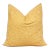 Buff Yellow Handmade Pillow Cover For Sale
