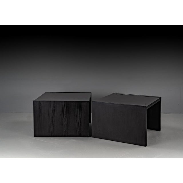 1970s Coffee Tables in style of Sergio Rodrigues for Oca, 1970s, Set of 2 For Sale - Image 5 of 18