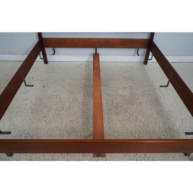 Eldred Wheeler King Size Cherry Pencil Post Bed For Sale In Philadelphia - Image 6 of 15