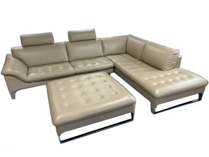 2010s Roche Bobois 'Improviste' Modular Sectional Sofa With Ottoman - 5 Pieces