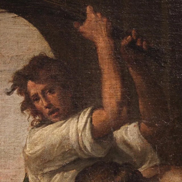 Italian Artist, Flagellation of Christ, 1630, Oil on Canvas, Framed For Sale - Image 4 of 16