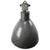Industrial Vintage Industrial Gray Enamel Pendant Light For Sale - Image 3 of 7