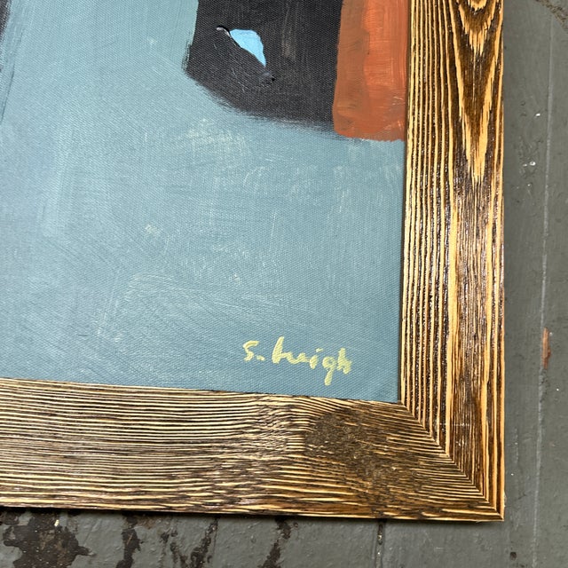 Paint Two Contemporary Original Abstract Paintings by Stephen Heigh “Reunion 1-2” (Set of Two) For Sale - Image 7 of 9