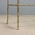 Metal Nesting Tables with Brass Legs, Set of 2 For Sale - Image 7 of 9