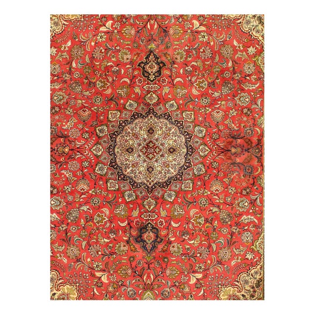 Tabriz Design rugs are distinguished by their excellent weave and by their remarkable adherence to the classical...