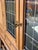 1970s Henning Kjærnulf Oak Sideboard Credenza With Leaded Glass Doors Danish Mid-Century Modern 1970s For Sale - Image 5 of 13
