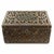 Antique Carved Wooden Lace Box with Pierced Decoration, Sweden, 1900 For Sale - Image 6 of 6