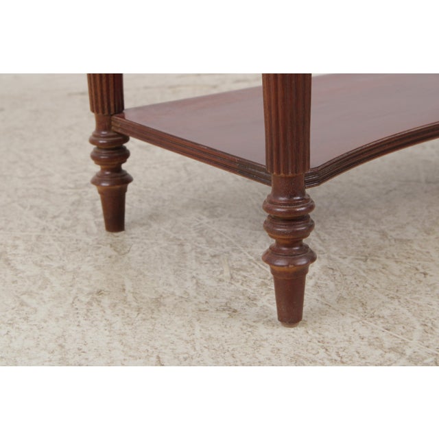 Pair of Ethan Allen Cherry Nightstands For Sale - Image 11 of 18