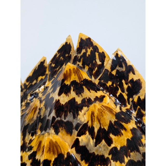 Faux Tortoiseshell Resin Turtle Shell Lamp from Maison Jansen, 1970s For Sale - Image 15 of 16