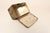 Metal Art Deco Bauhaus Geometric Decorative Tin Box With Brass Handle For Sale - Image 7 of 18