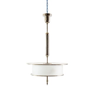 Vintage Functionalist Pendant Light, 1930s For Sale