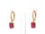 1.39 Cts Natural ruby earring in 18k gold For Sale - Image 16 of 18