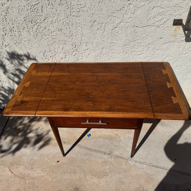 1960s Lane Acclaim Drop Leaf Side Table by Lane For Sale In Phoenix - Image 6 of 12