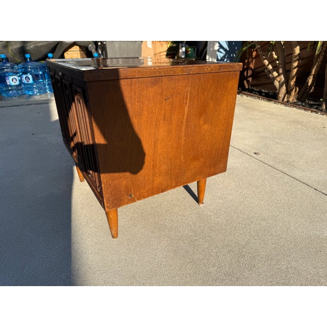 Spectra 1960s Broyhill Sculptra Nightstand For Sale - Image 4 of 6