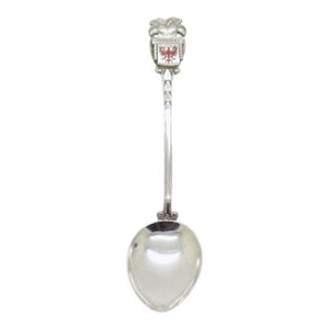 Vintage Austrian Handmade Genuine Silver Souvenir Collector Spoon Tirol