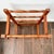 Vintage Mid Century Modern Teak Wood 15 Bottle Wine Rack / Storage For Sale - Image 4 of 8