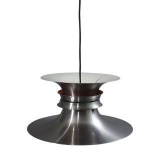 Vintage Pendant Lamp by Bent Nordsted for Lyskær Belysning, Denmark, 1960s For Sale
