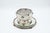 Glass Planter with Silver Structure and Mirror Base For Sale - Image 5 of 5