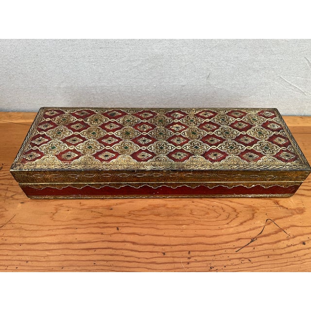 Italian Florentine Glove Box For Sale - Image 12 of 12