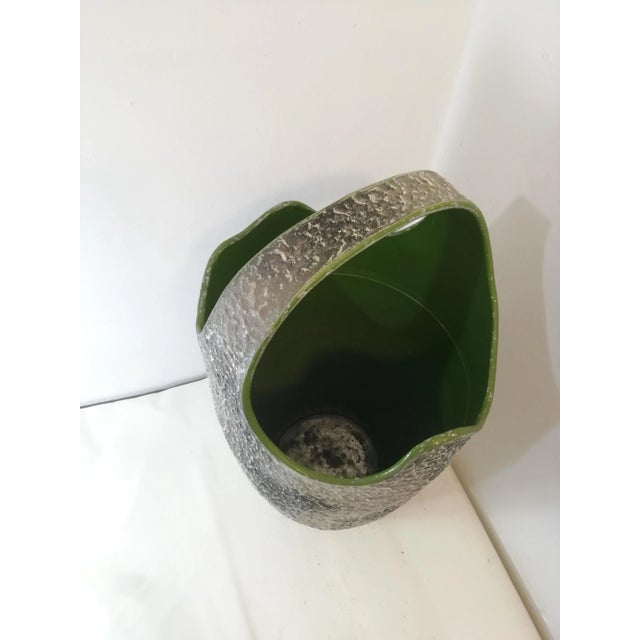 Black Vintage Metal Umbrella Stand, Italy, 1950s For Sale - Image 8 of 10