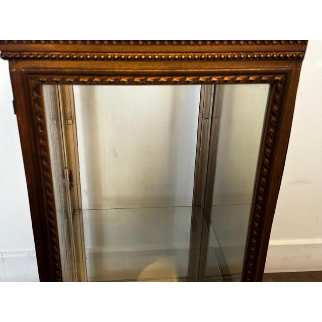 Louis XVI Style Wooden and Glass Counter Display Case, 1890s For Sale - Image 17 of 18