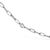 Contemporary 14K White Gold Bezel Set 1.00 Cttw Diamond 11 Station Necklace For Sale - Image 3 of 6