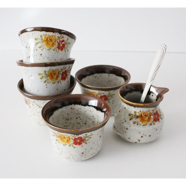 Tea Set from Gesch, 1960, Set of 6, in Flawless conditions. Designed 1960 to 1969 This piece has an attribution mark, I am...