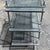 Mid-Century Modern 1960s Mid-Century Modern Black Wrought Iron Tiered Bar Cart, Salterini for Russell Woodard Style For Sale - Image 3 of 8