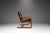 Brown Set of Two (2) Scandinavian Modern Bentwood Lounge Chairs in the Manner of Ingmar Relling, Scandinavia, C. 1980s For Sale - Image 8 of 18