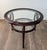Paolo Buffa 1940s Paolo Buffa's two-tiered round central coffee table For Sale - Image 4 of 12