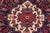 1980s Persian Vintage Tabriz Red/Purple Wool Rug - 8'6'' X 12'10'' For Sale - Image 5 of 10