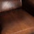 Pair of 20th Century Danish Vintage Brown Leather Wingback Club Chairs For Sale - Image 10 of 18